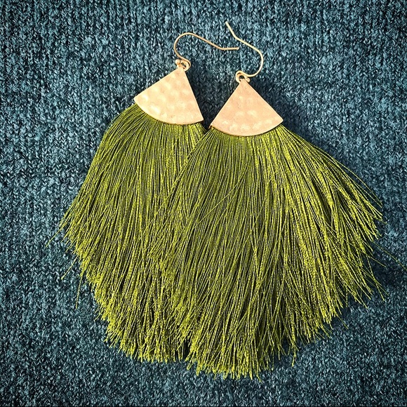 Fringe Tassel Earrings - 3 colors available! - Picture 4 of 5